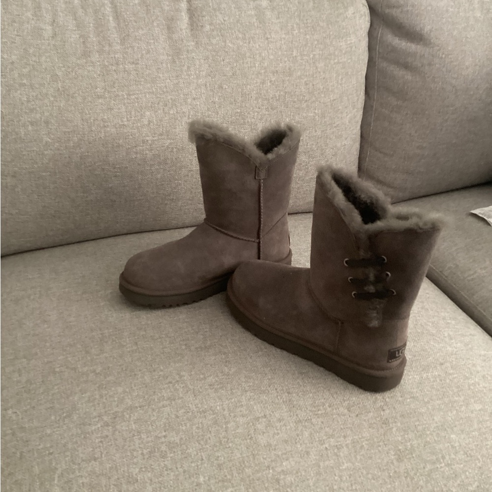 UGG Women's Gray Shearling Boots